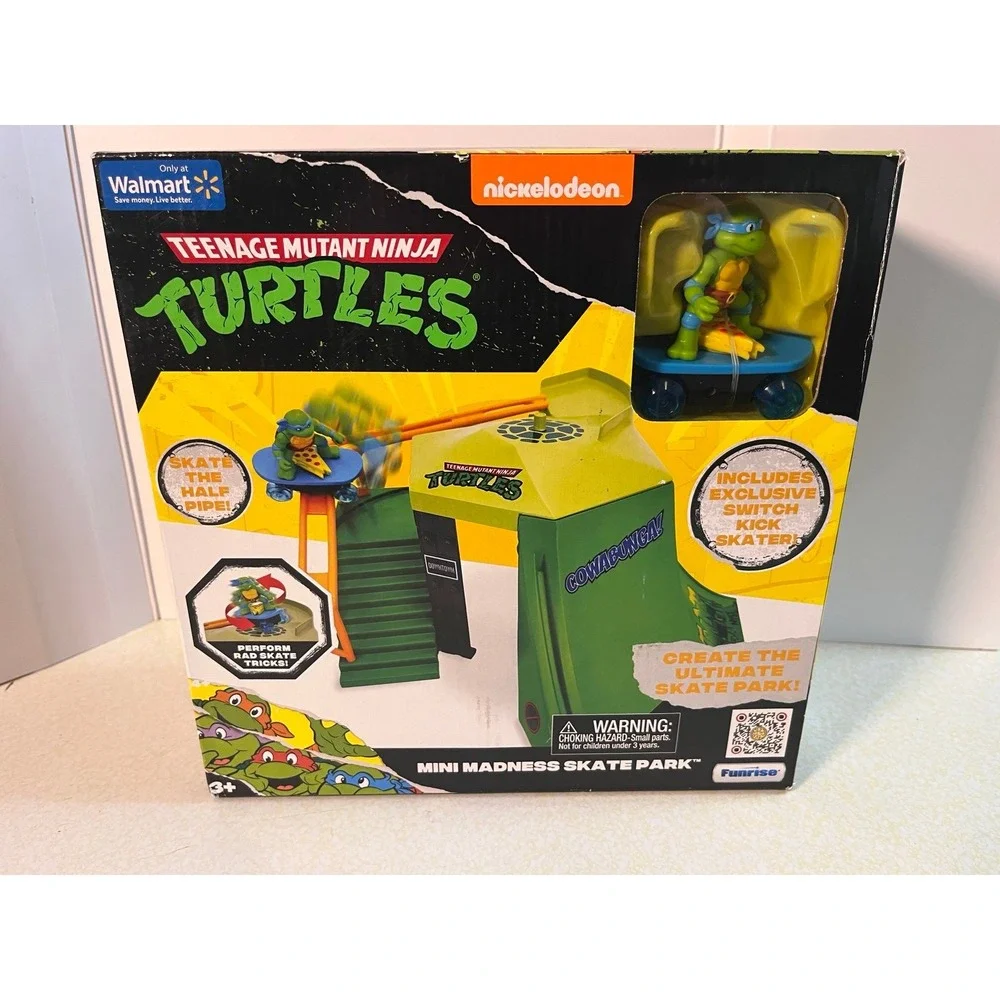 Teenage Mutant Ninja Turtles Mini Madness Skate Park New